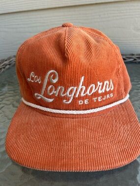 New! HOWLER BROS. LOs Longhorns De Corduroy Rope Snapback Hat